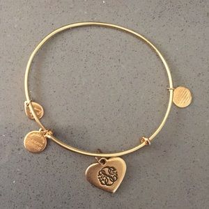Alex and Ani gold bracelet